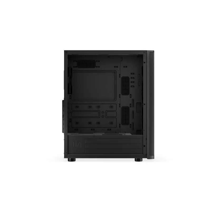 ENDORFY Ventum 400 Air ATX PC Case - Must, karastatud klaas, 4x Stratus 120 PWM ventilaatorit, USB-C