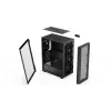 ENDORFY Ventum 400 Air ATX PC Case - Must, karastatud klaas, 4x Stratus 120 PWM ventilaatorit, USB-C