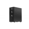 ENDORFY Ventum 400 Air ATX PC Case - Must, karastatud klaas, 4x Stratus 120 PWM ventilaatorit, USB-C