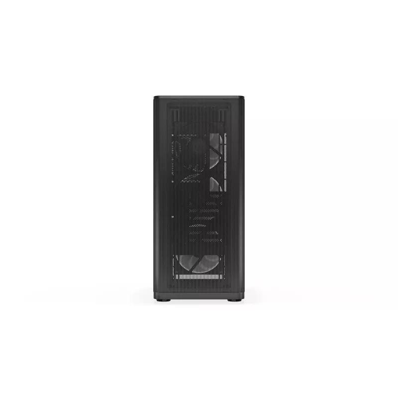 ENDORFY Ventum 400 Air ATX PC Case - Must, karastatud klaas, 4x Stratus 120 PWM ventilaatorit, USB-C