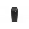 ENDORFY Ventum 400 Air ATX PC Case - Must, karastatud klaas, 4x Stratus 120 PWM ventilaatorit, USB-C