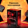 ENDORFY Ventum 400 Air ATX PC Case - Must, karastatud klaas, 4x Stratus 120 PWM ventilaatorit, USB-C