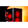 ENDORFY Ventum 400 Air ATX PC Case - Must, karastatud klaas, 4x Stratus 120 PWM ventilaatorit, USB-C