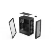 ENDORFY Ventum 400 ARGB ATX PC korpus - must, karastatud klaas, 4x Stratus 120 PWM ARGB ventilaatorit, ARGB ja PWM kontroller, USB-C