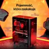 ENDORFY Ventum 400 ARGB ATX PC korpus - must, karastatud klaas, 4x Stratus 120 PWM ARGB ventilaatorit, ARGB ja PWM kontroller, USB-C
