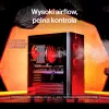 ENDORFY Ventum 400 ARGB ATX PC korpus - must, karastatud klaas, 4x Stratus 120 PWM ARGB ventilaatorit, ARGB ja PWM kontroller, USB-C