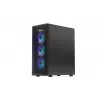 ENDORFY Ventum 400 ARGB ATX PC korpus - must, karastatud klaas, 4x Stratus 120 PWM ARGB ventilaatorit, ARGB ja PWM kontroller, USB-C