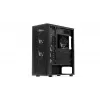 ENDORFY Ventum 400 ARGB ATX PC korpus - must, karastatud klaas, 4x Stratus 120 PWM ARGB ventilaatorit, ARGB ja PWM kontroller, USB-C