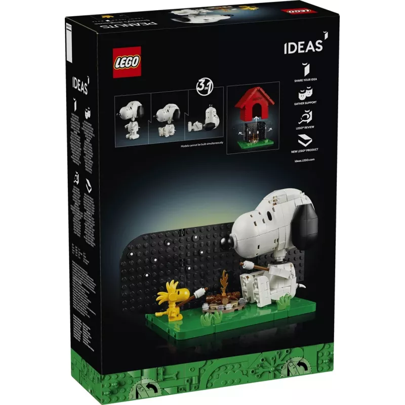 LEGO Ideas 21368 Peanuts Snoopy koerakuut 1327-osaline ehituskomplekt