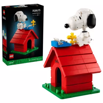 LEGO Ideas 21368 Peanuts Snoopy koerakuut 1327-osaline ehituskomplekt