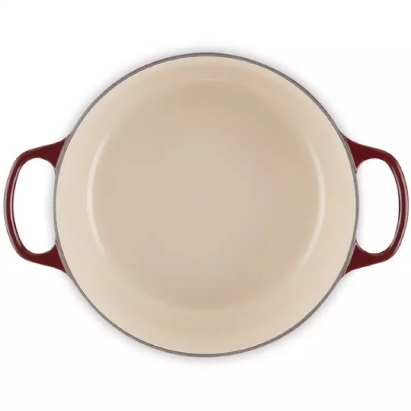 Le Creuset Signature Round Roaster 26cm 5.3L Enameled Cast Iron Rhône 21177269494441