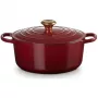 Le Creuset Signature Round Roaster 26cm 5.3L Enameled Cast Iron Rhône 21177269494441
