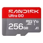 SanDisk Ultra GO microSDXC 256GB UHS-I Class 10 A1 V10 190MB/s koos SD-adapteriga SDSQUGN-256G-GN6MN