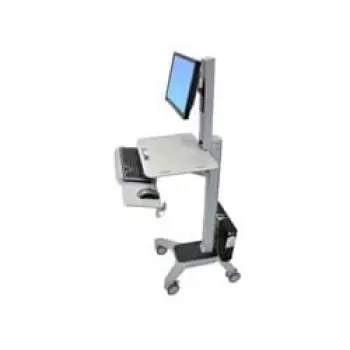 Ergotron WorkFit C-Mod Single LD Sit-Stand Workstation Cart 24-198-055 kuni 27 tolli