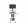 Ergotron WorkFit C-Mod Single LD Sit-Stand Workstation Cart 24-198-055 kuni 27 tolli