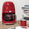 Smeg DCF02RDEU 50's Style Tilgakohvimasin 10 tassi 1,4 L Punane