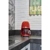 Smeg DCF02RDEU 50's Style Tilgakohvimasin 10 tassi 1,4 L Punane