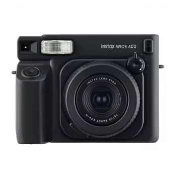 FUJIFILM instax WIDE 400 hetkepildikaamera — laiformaadilised 62×99 mm pildid, sisseehitatud välk, must, 16975362