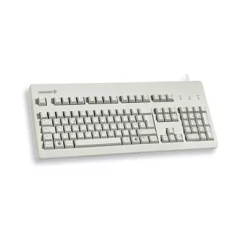 CHERRY G80-3000 mehaaniline klaviatuur G80-3000LXCEU-0 MX Brown täissuuruses US/International PS/2+USB helehall
