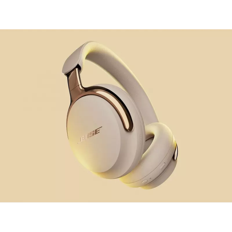 Bose QuietComfort Ultra 2nd Gen 890101-0500 – juhtmevabad ANC-kõrvaklapid, ruumiline heli, 24h aku, kreemikas