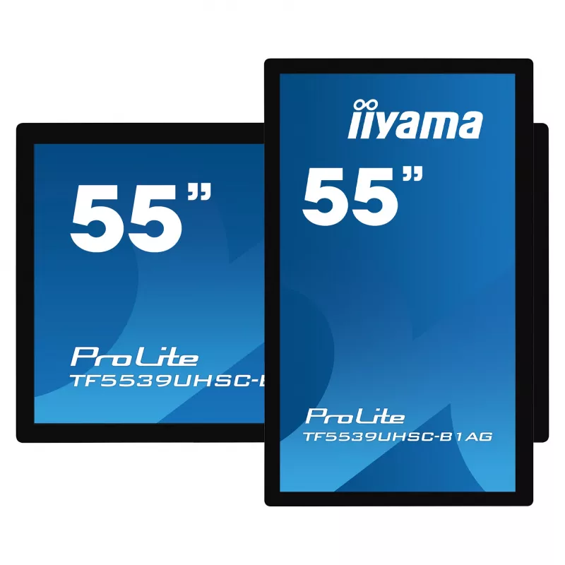 Iiyama ProLite TF5539UHSC-B1AG 55 tolli 4K UHD PCAP 50-puute IPS LED monitor must