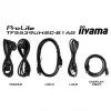 Iiyama ProLite TF5539UHSC-B1AG 55 tolli 4K UHD PCAP 50-puute IPS LED monitor must
