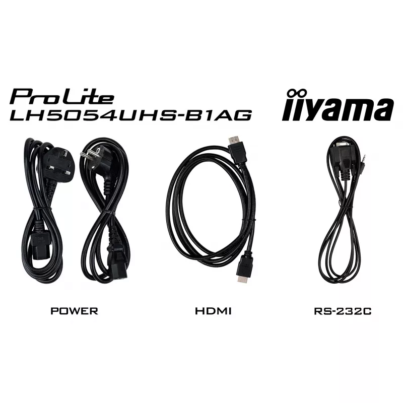 Iiyama ProLite LH5054UHS-B1AG 50 tolli 4K UHD VA kaubanduslik signaalkuvar 24/7 Android