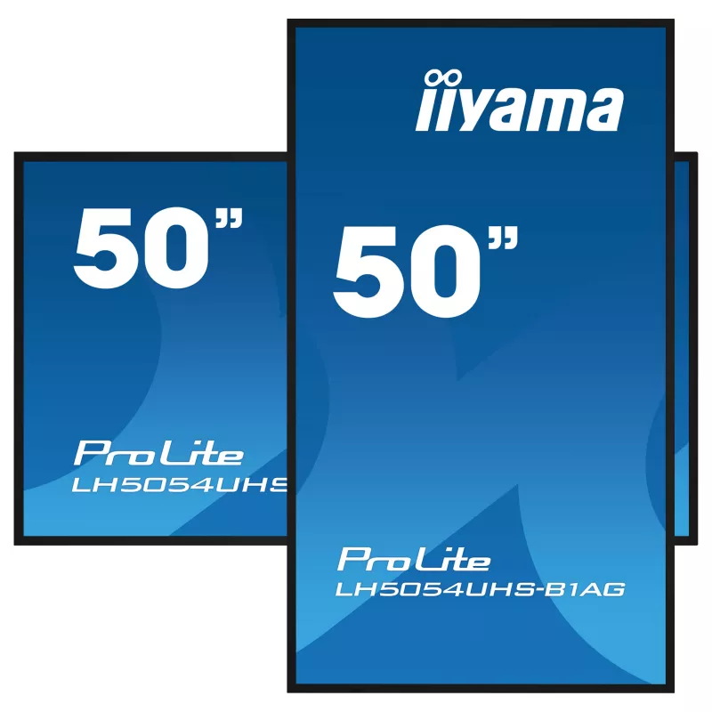 Iiyama ProLite LH5054UHS-B1AG 50 tolli 4K UHD VA kaubanduslik signaalkuvar 24/7 Android