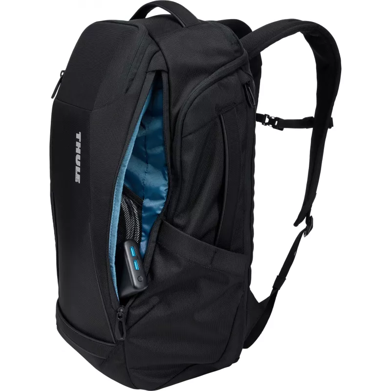 Thule Accent Seljakott 28L - Must - 16-tolline sülearvuti sektsioon - Taaskasutatud polüester