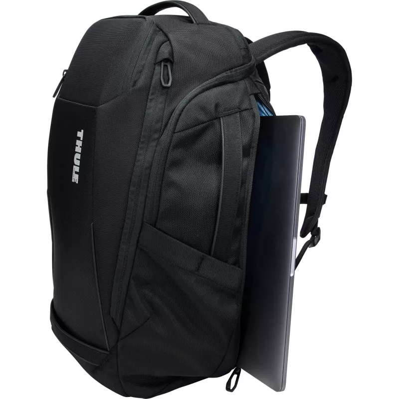 Thule Accent Seljakott 28L - Must - 16-tolline sülearvuti sektsioon - Taaskasutatud polüester