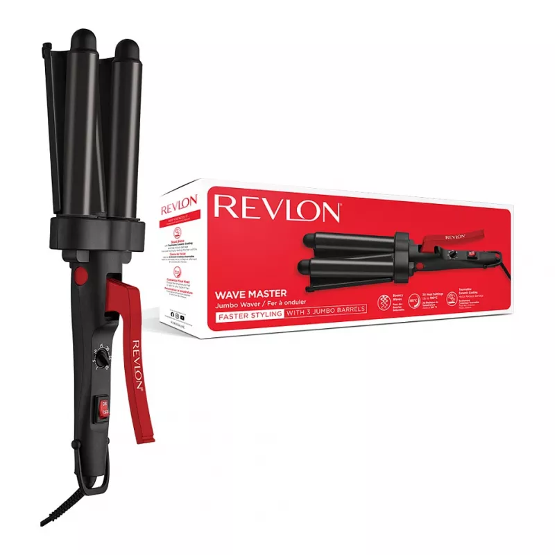 Revlon RVIR3056UKE Kuumaõhuhari - Must/Punane - 2,5 m juhe - Juuste kujundamise komplekt