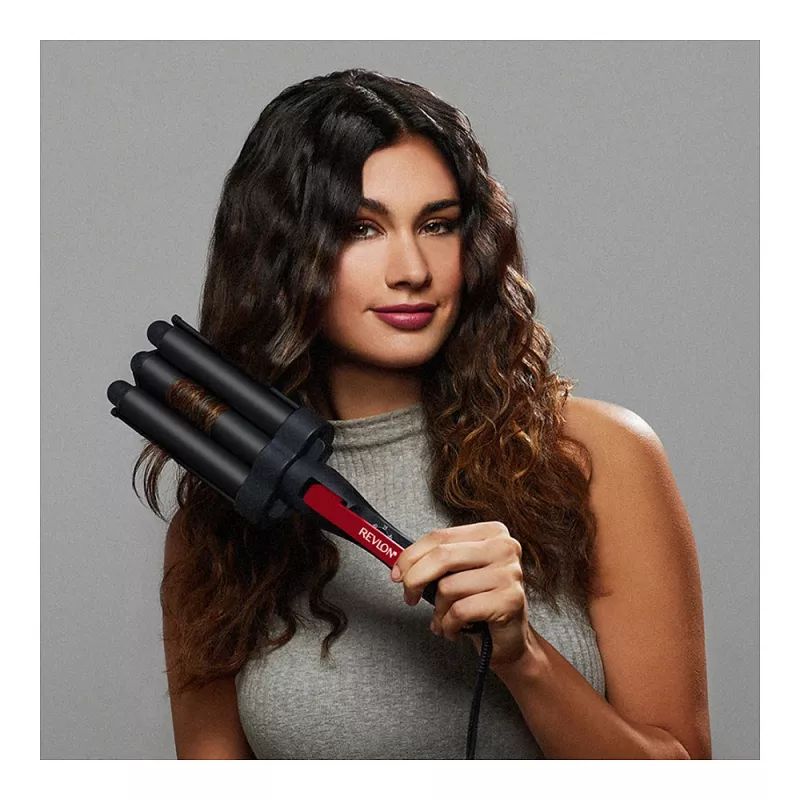 Revlon RVIR3056UKE Kuumaõhuhari - Must/Punane - 2,5 m juhe - Juuste kujundamise komplekt