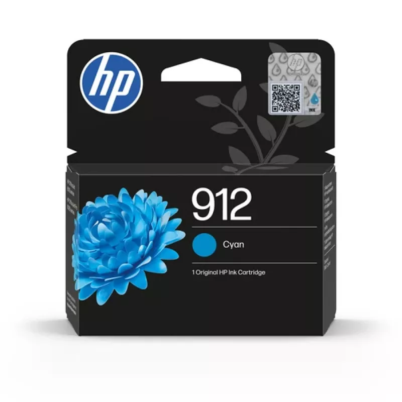 HP 912 Cyan originaal tindikassett (4 ml, standardne saagis) OfficeJet printeritele