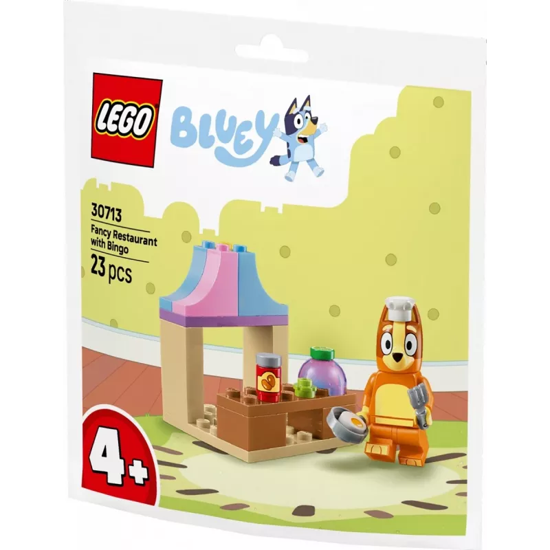 LEGO Bluey 30713 Fancy Restaurant koos Bingoga Mini-Builds Polybag