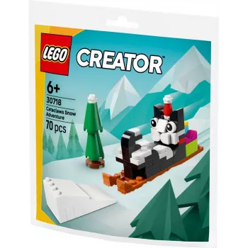 LEGO Creator 30718 Cataclaws Snow Adventure Polybag 60-osaline 3-ühes ehituskomplekt