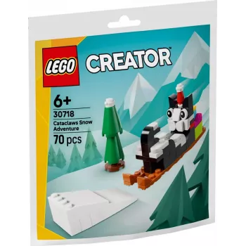 LEGO Creator 30718 Cataclaws Snow Adventure Polybag 60-osaline 3-ühes ehituskomplekt