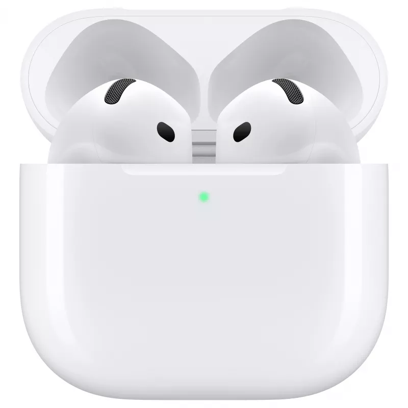 Apple AirPods 4. põlvkonna tõelised juhtmevabad kõrvaklapid MagSafe laadimiskorpuses - Valge (MXP63LL/A)