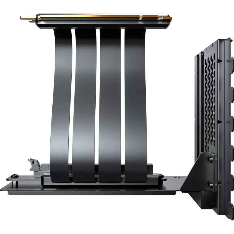 MONTECH Vertikaalne GPU kinnituskomplekt PCIe 4.0 tõstekaabliga, must, 20 cm