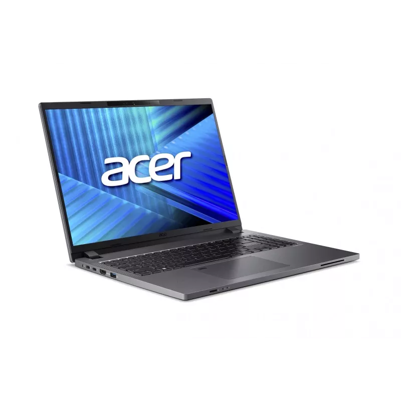 Acer TravelMate P2 TMP216-71-G3-TCO 16 inch WUXGA IPS Sülearvuti Intel Core Ultra 5 125H 16GB RAM 512GB SSD Windows 11 Pro Sõrmejäljelugeja Kaardilugeja 3-aastane Kohapealne Järgmise Tööpäeva Teenindus