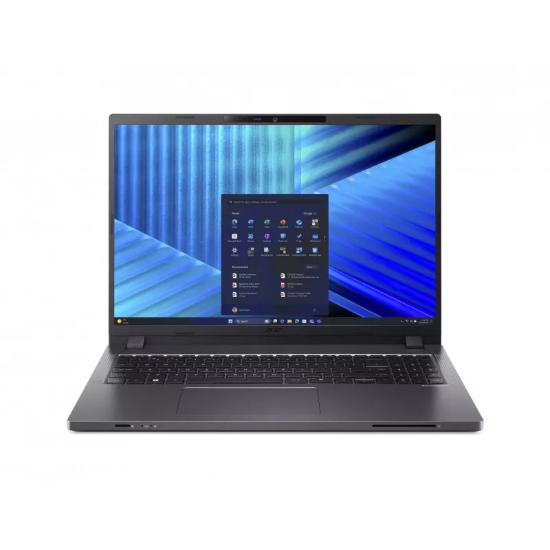 Acer TravelMate P2 TMP216-71-G3-TCO 16 inch WUXGA IPS Sülearvuti Intel Core Ultra 5 125H 16GB RAM 512GB SSD Windows 11 Pro Sõrmejäljelugeja Kaardilugeja 3-aastane Kohapealne Järgmise Tööpäeva Teenindus