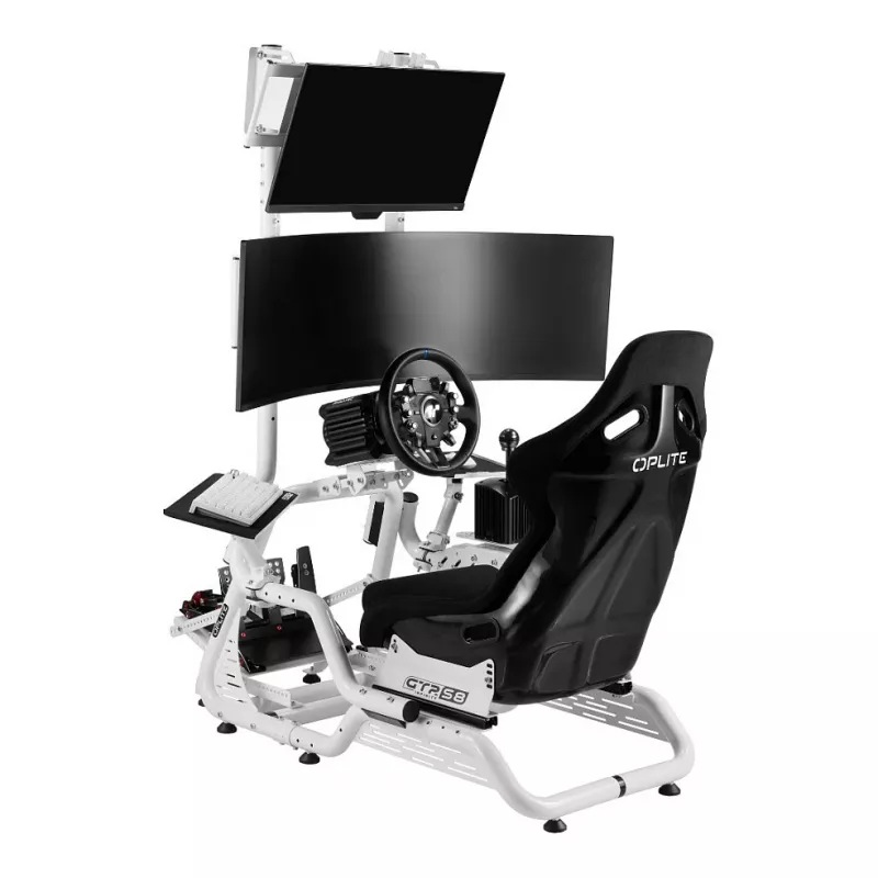 OPLITE Monitor Mount S8 On Top Single White Retail