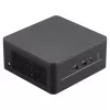 ASUS NUC 13 Pro Tall Kit RNUC13L3HV500000I - Barebone - Mini-PC - Intel Core i5-1350P - Ilma RAM-ita - Ilma salvestusruumita - Intel Iris Xe Graphics - Wi-Fi 6E - Bluetooth 5.3 - 2.5GbE - vPro - Must