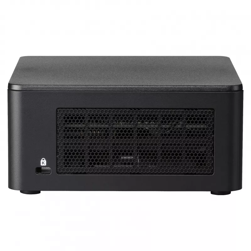 ASUS NUC 13 Pro Tall Kit RNUC13L3HV500000I - Barebone - Mini-PC - Intel Core i5-1350P - Ilma RAM-ita - Ilma salvestusruumita - Intel Iris Xe Graphics - Wi-Fi 6E - Bluetooth 5.3 - 2.5GbE - vPro - Must
