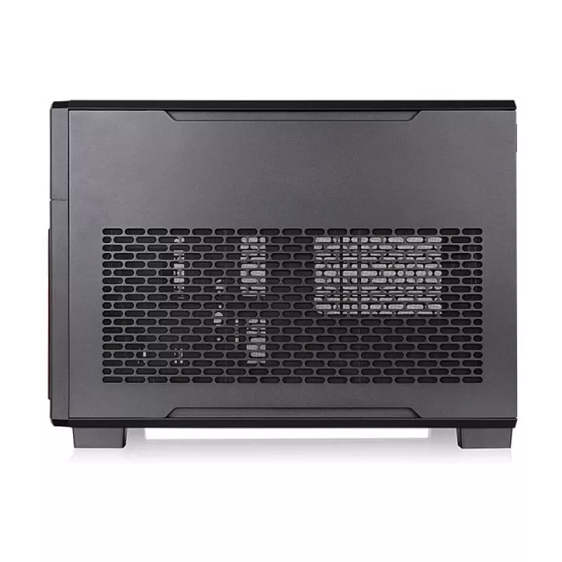 Thermaltake TR200 WS Super Mini Tower korpus, must/puit, karastatud klaas
