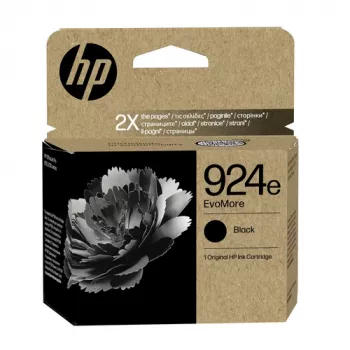 HP 924e EvoMore originaalne must tindikassett 25 ml