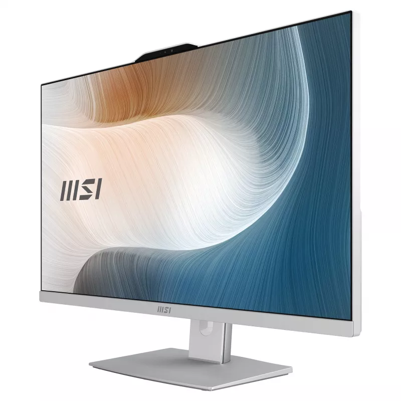 MSI Modern AM272P 1M-1236AT 27-tolline All-in-One arvuti, Intel Core 7 150U, 16GB RAM, 512GB SSD, Windows 11 Home, valge