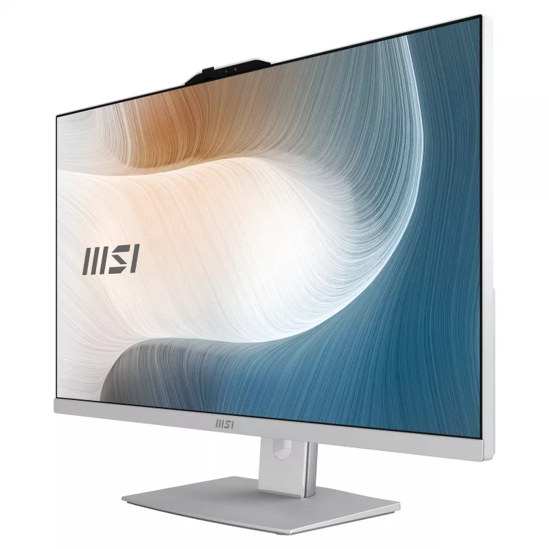 MSI Modern AM272P 1M-1236AT 27-tolline All-in-One arvuti, Intel Core 7 150U, 16GB RAM, 512GB SSD, Windows 11 Home, valge