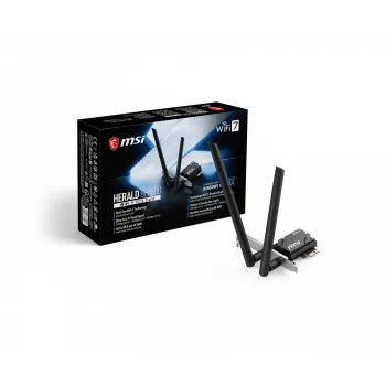 MSI Herald BE6500 WiFi 7 PCIe võrgukaart