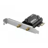 MSI Herald BE6500 WiFi 7 PCIe võrgukaart