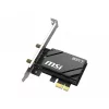 MSI Herald BE6500 WiFi 7 PCIe võrgukaart